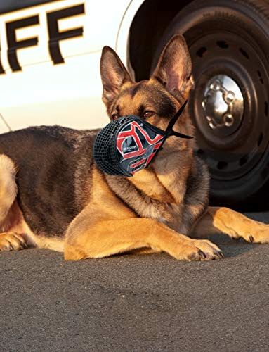 Softie Muzzle Police Series (Giant) by Proguard Pets