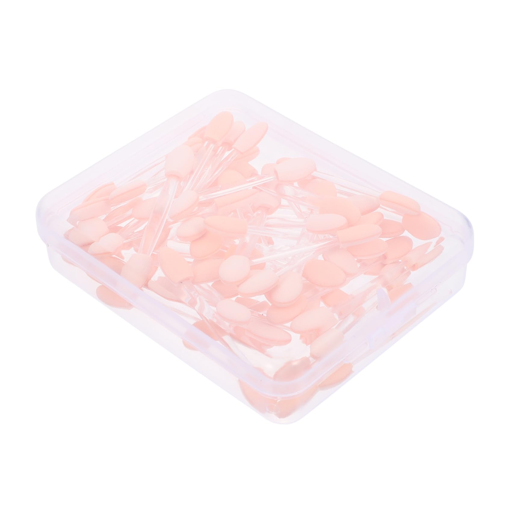 SOESFOUFU Eyeshadow Brush Applicators 50pcs Double-sided Makeup Brushes Sponge Makeup Applicator