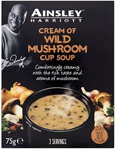 Ainsley Harriot Wild Mushroom Cup Soup - 75g (0.17lbs)
