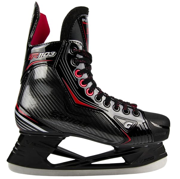 Graf Ultra SR1103 Schlittschuhe Senior geschliffen und sofort Fahrfertig, Größe:37
