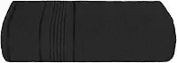 Toalha De Rosto De Algodão Básica 68x45cm (Preto)