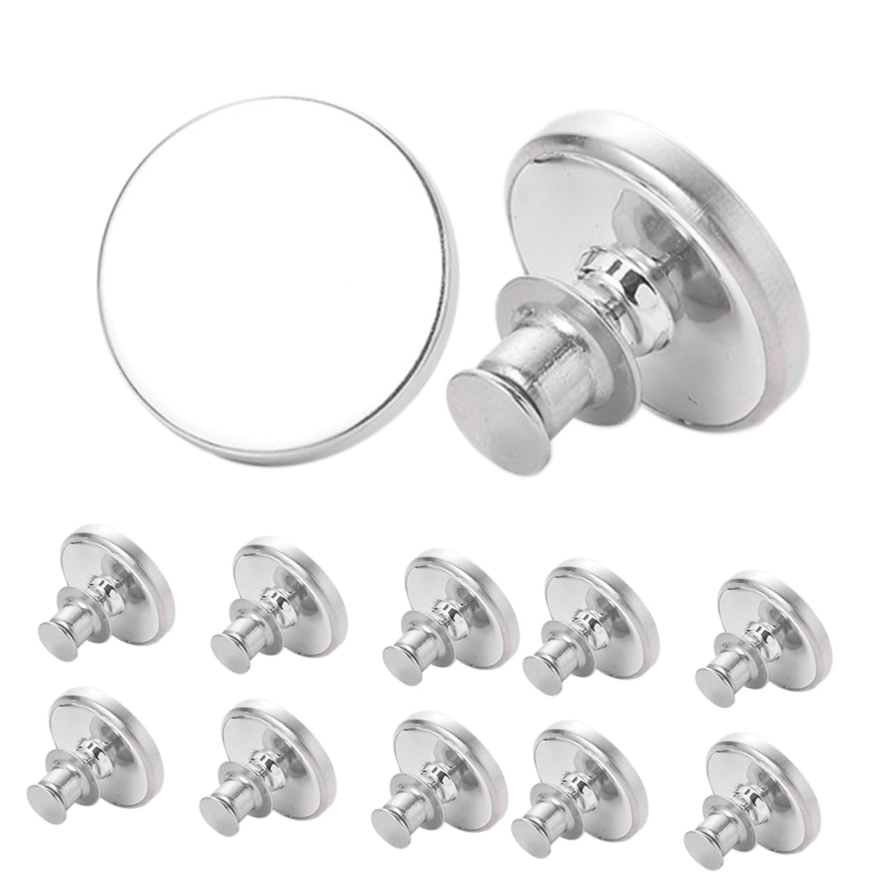 Amosfun 24paia Fermatenda Magnetici Con Design Elegante Pulsanti Magnetici Per Tende Facile Da Installare Per Uso Casa e Ufficio Accessori Per Decorazione Finestra