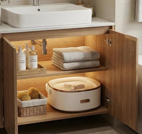 Mini Waschmaschine, 13L 2 in 1Faltbare Klein Waschmaschine Camping Mit Schleuder, Abnehmbarer Trockenkorb, 3 Modi Tiefenreinigung Portable Washing Machine Für Schlafsäle, Wohnmobil, 2,5 kg Leicht