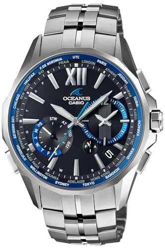 [カシオ] 腕時計 オシアナス【国内正規品】 Manta 電波ソーラー OCW-S3400-1AJF シルバー