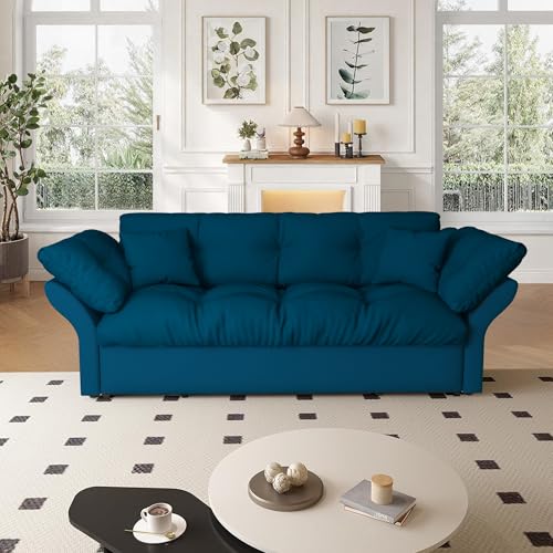 IZLKQC Queen Sleeper Sofa with Pull-Out Bed