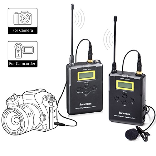 Inalámbrico lavalier sistema de micrófono