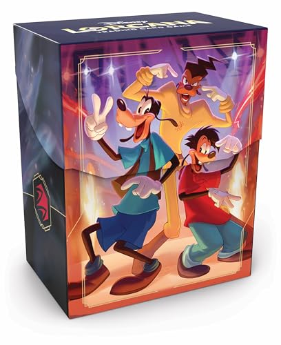 Ravensburger Disney Lorcana TCG Deck Box featuring I2I | Securely Store 80 Sleeved Cards | Durable Portable Organizer for TCG Players | For Ages 8+