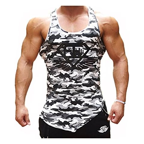 DOTBUY Camisetas de Tirantes de Verano para Hombre Cover