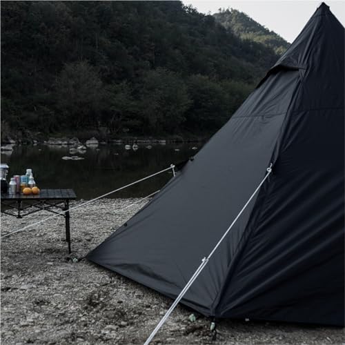 Carpa para Camping XCLLAM 2 Personas Negra miniatura 3