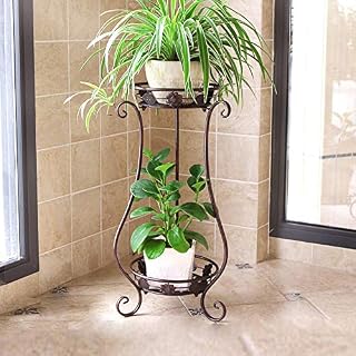 Wrought Iron Plant Stands Indoor Outdoor,Metal Tall Plant Stand Iron Flower Stand,Flower Pot