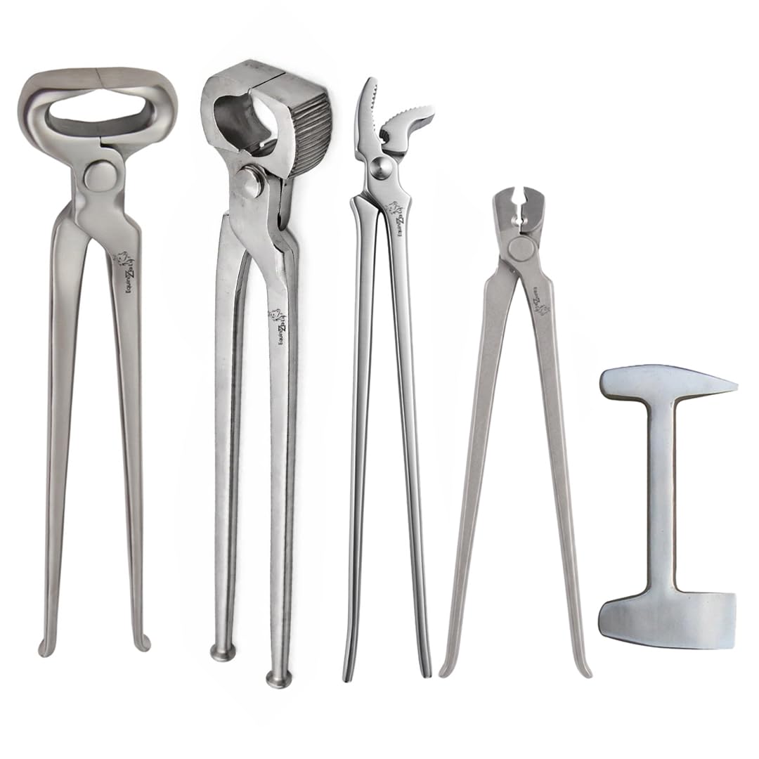 Amazon.co.jp: Equinez Tools Farrier 馬蹄キット ニッパー ネイル 