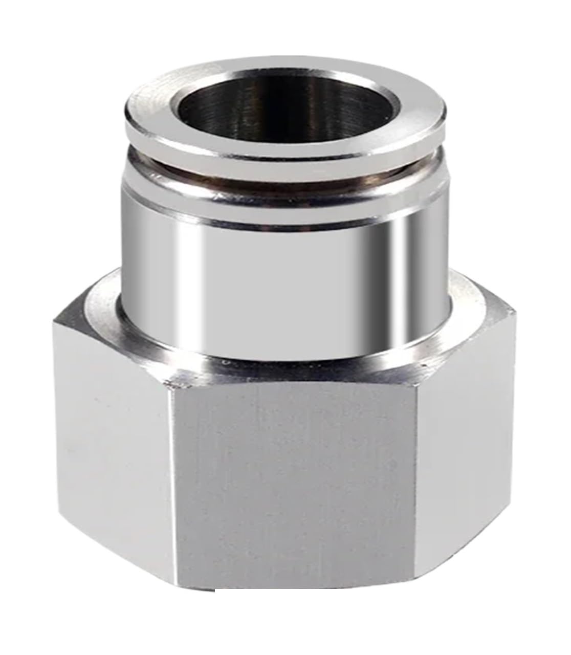 1/8" 1/4" 3/8" 1/2" 3/4" BSP NPT femelle mâle pneumatique mamelon 304 raccord rapide en acier inoxydable raccord de libération d'air (PCG BSPP, 12-01 (12 mm-1l8))