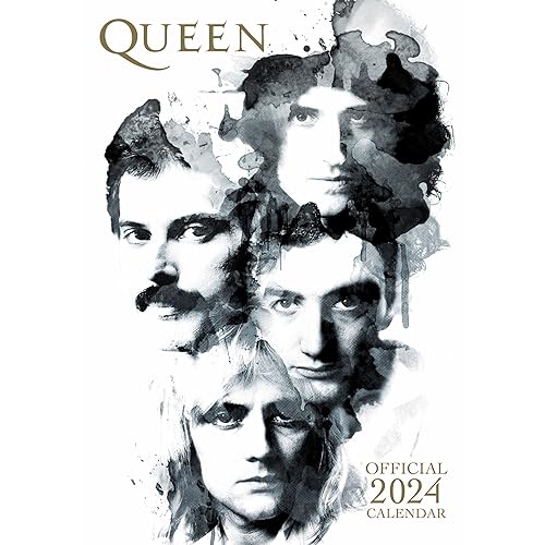 Official Queen 2024 A3 Wall Calendar