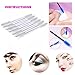 AKStore 200 PCS Disposable Eyelash Brushes Mascara Wands Eye Lash Eyebrow Applicator Cosmetic Makeup Brush Tool Kits