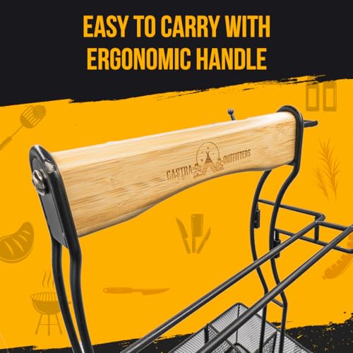 Castra Outfitters COGC1 Grill Caddy For Outdoor Grill - Picnic Caddy For Outdoor Kitchen Accessories thumb #4