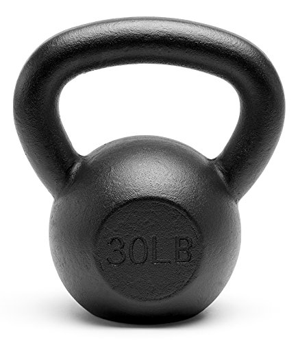 Unipack Premium Powder Coated Solid Cast Iron Kettlebell Weights 5, 10, 15, 20, 25, 30, 35, 40, 45 lbs