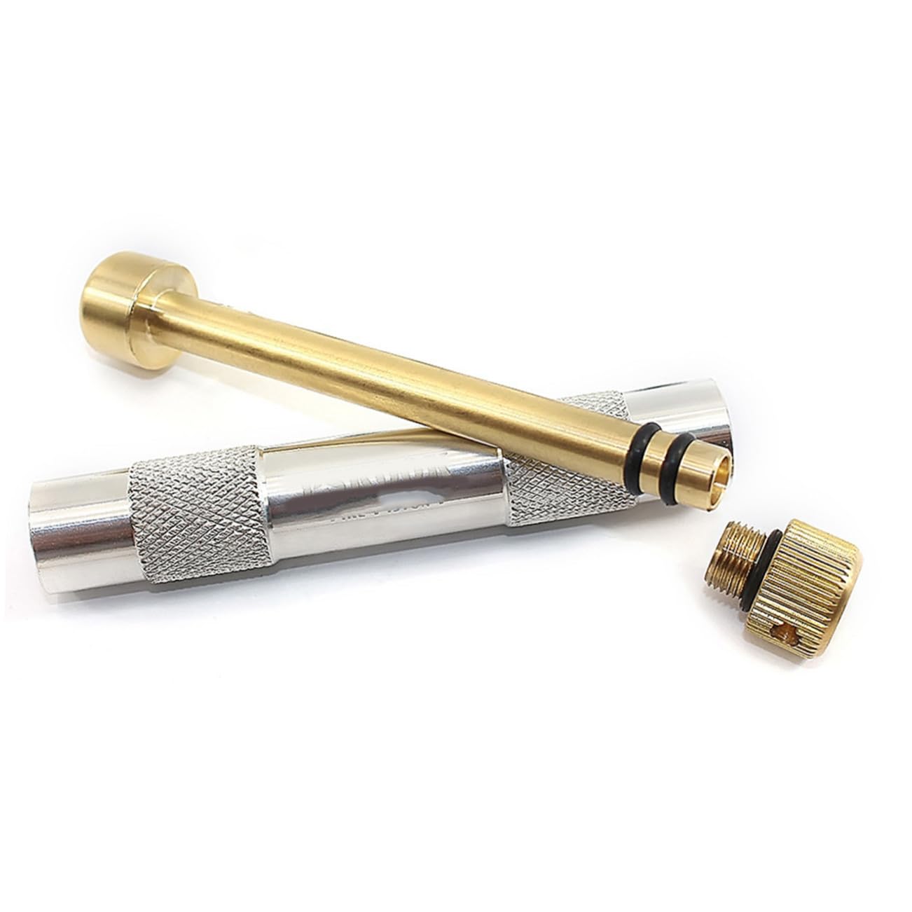 Allume-feu d'urgence à Compression d'air pour Randonnée et Camping | Piston Feu, pour Aventure et Barbecue, Alliage d'Aluminium et Laiton, Accessoires Camping