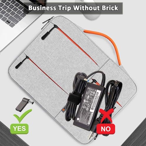 Image of Tobo USB C to 7.4mm Laptop Charging Adapter Female Type C to Male DC 7.4 x 5.0mm HP Jack Plug Converter 100W PD Power Charger Connector TD-1264CC