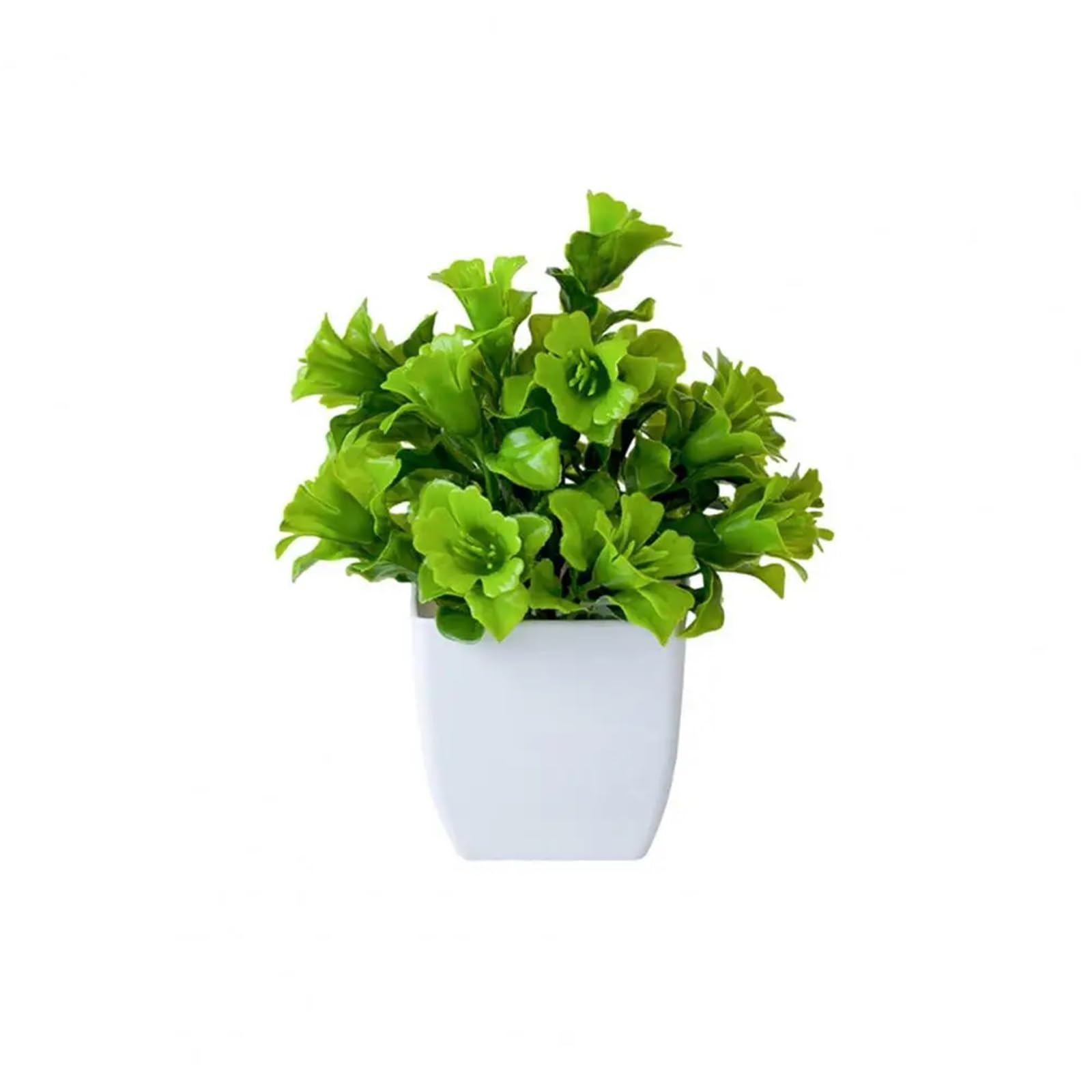 HUWOYG 2PCS Fake Potted Plant No-fade Artificial Lilac Bonsai Realistic Simulated Green For Home Decoration For Home