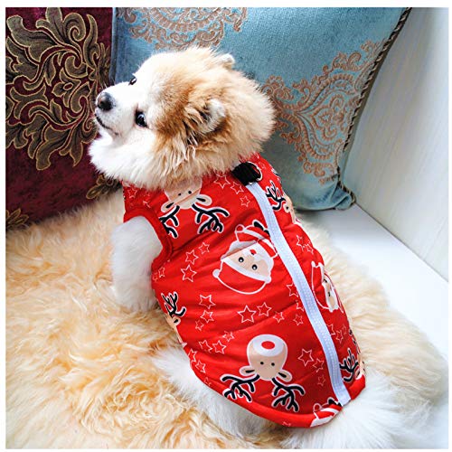 Disfraz para perro 2 piezas Navidad Snowman talla S miniatura 5