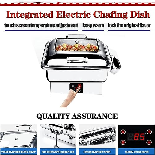 Chafing dish 6L pour éviter les plats froids grâce à la température réglable - 7