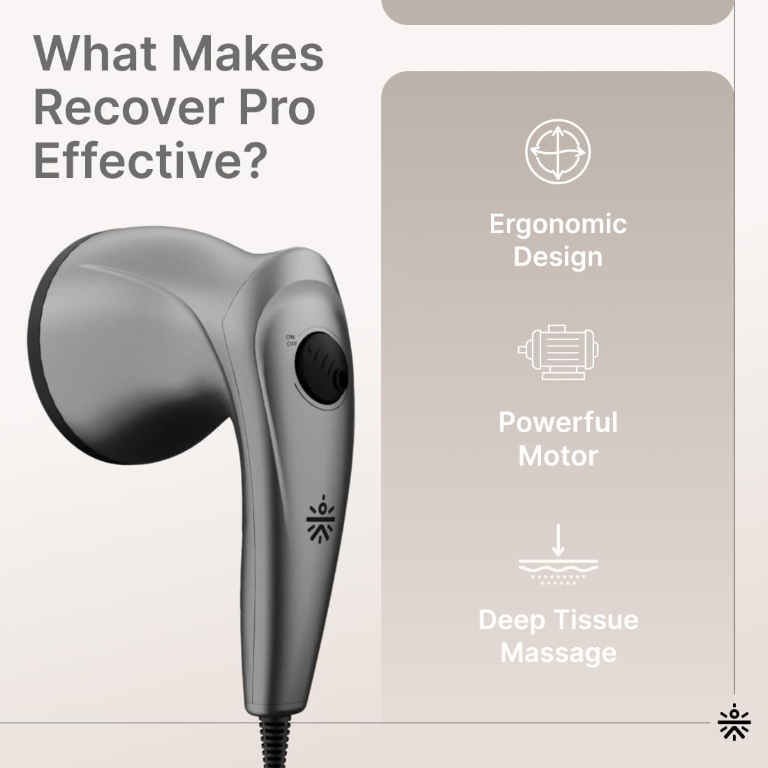 Cult Recover Pro Corded Electric massager, Variable Speed Settings, Deep Tissue full body Hammer Massager Cult Recover Pro Corded Electric massager, Variable Speed Settings, Deep Tissue full body Hammer Massager