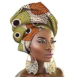 El paquete incluye: 1 * Africano Turbante para Mujer