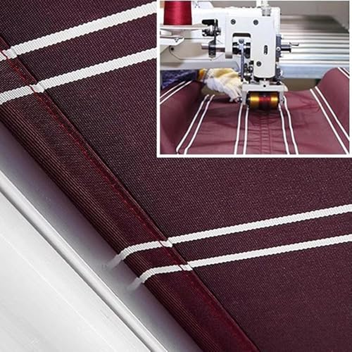 Toile de rechange pour auvent rétractable 2x1,5m rayée rouge vert