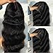 Glueless Body Wave Lace Frontal Wigs Human Hair Pre Plucked with Baby Hair Human Hair Glueless Body Wave Lace Wigs 8A Grade Brazilian Virgin Natural Wave Hair Wigs Free Part Loose Deep Wigs