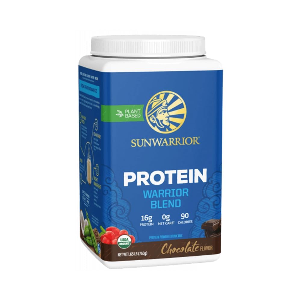 Sunwarrior Warrior Blend (750g) Chocolate - Proteínas - Proteína vegana