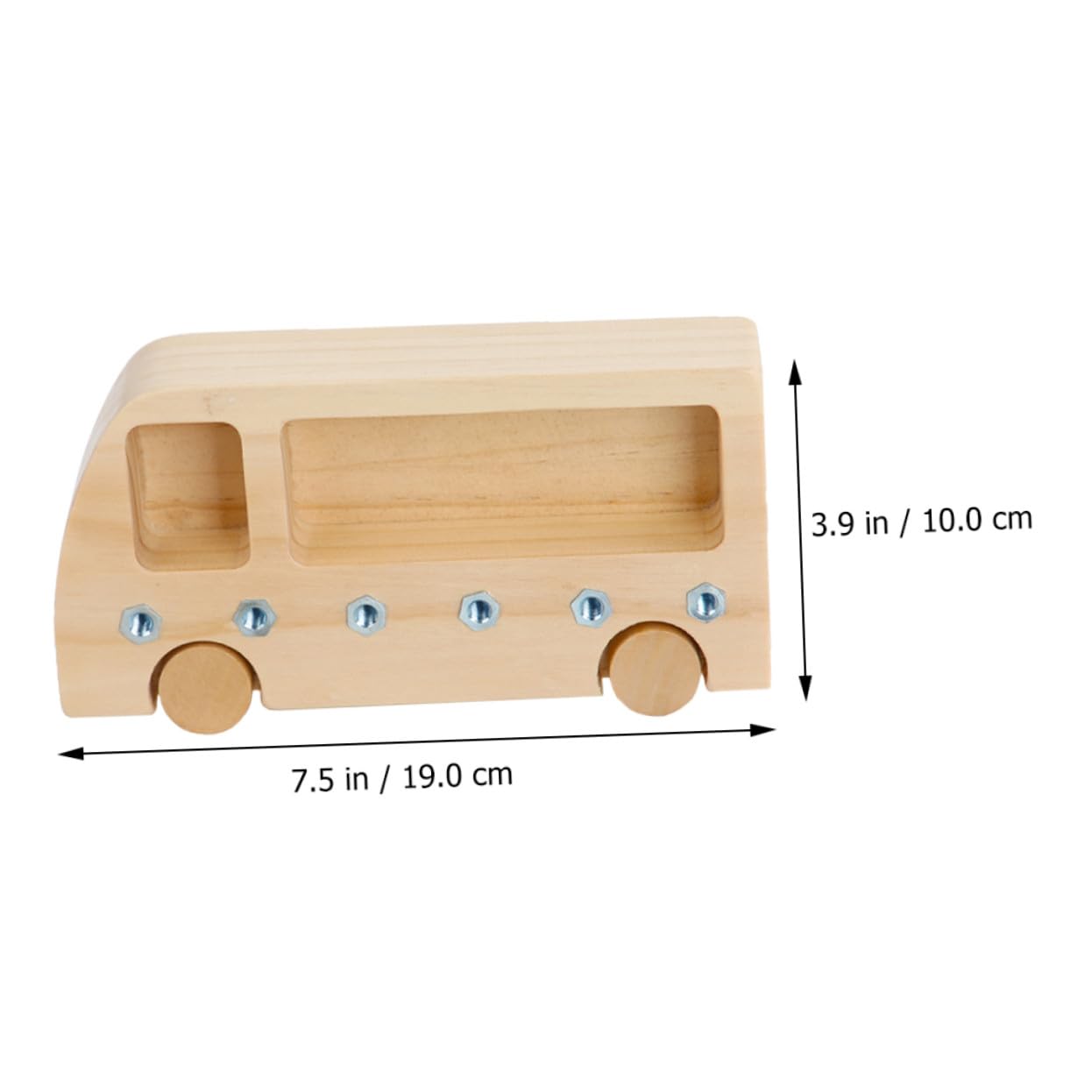 1 Set de Juguete de Aprendizaje Temprano Tornillos de Madera Natural para Niños Pequeños, Seguro y Fiable para Desarrollo Educativo y Coordinación Manual