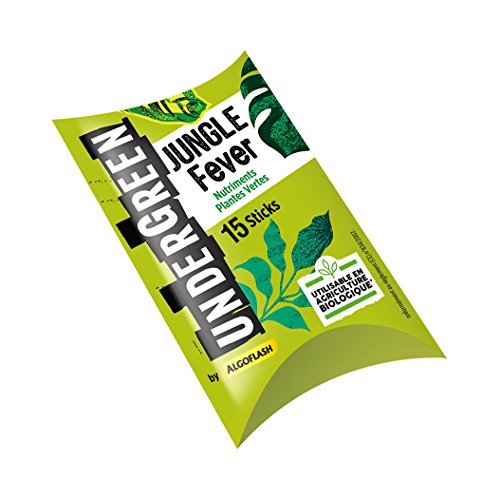 UNDERGREEN Jungle Fever Sticks Nutriments Plantes Vertes, UAB, 15 Bâtonnets Cover
