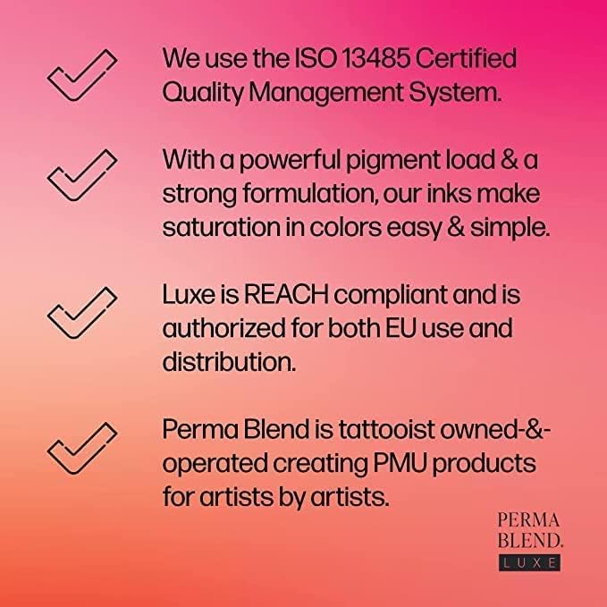 Miniatura 7 de Perma Blend Luxe - Higo - Tinta vegana para tatuaje de labios, pigmento microblading marrón frío con opacidad media, para rubor de labios y