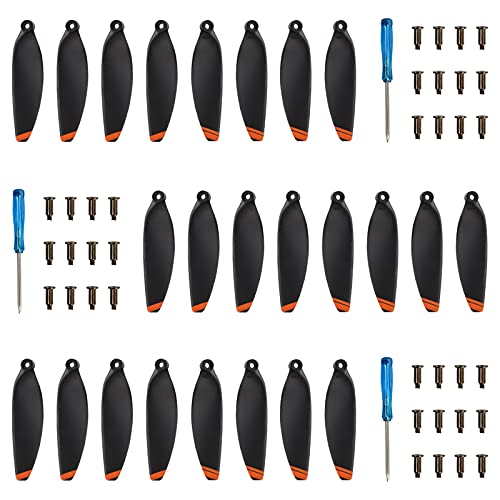 24Pcs Mavic Mini 2 Propeller Accessories are Compatible with DJI Mini Drones Accessories,Replacement Low Noise and Fast Blades for DJI Mavic Mini 2 Accessories