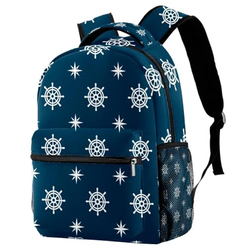 Sac de voyage décontracté pour adolescents style boussole de plage