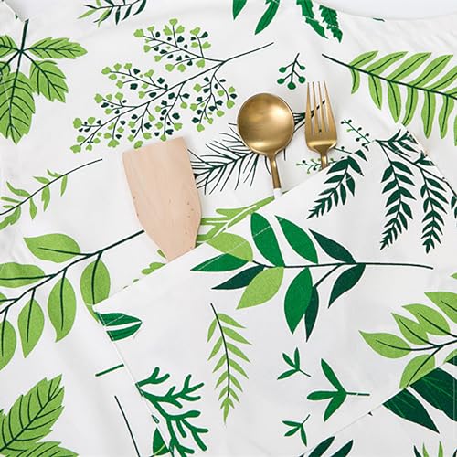 100-Cotton-Aprons-for-Women-with-Pockets25x34-Long-Adjustable-Kitchen-Chef-Cute-Floral-Apron-for-Women