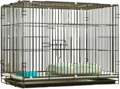 Citybabyポータブルペットケージ、大型ウサギケージ、子猫、トトロ、モルモット、引き出し付きトイレ、ネットポケット、組み立てが簡単、掃除が簡単 (A,60*42*50cm)