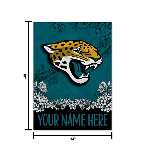 Image of Rico Industries NFL Standard /Primary Personalized 13 inch x 18 inch Double Sided Garden Flag