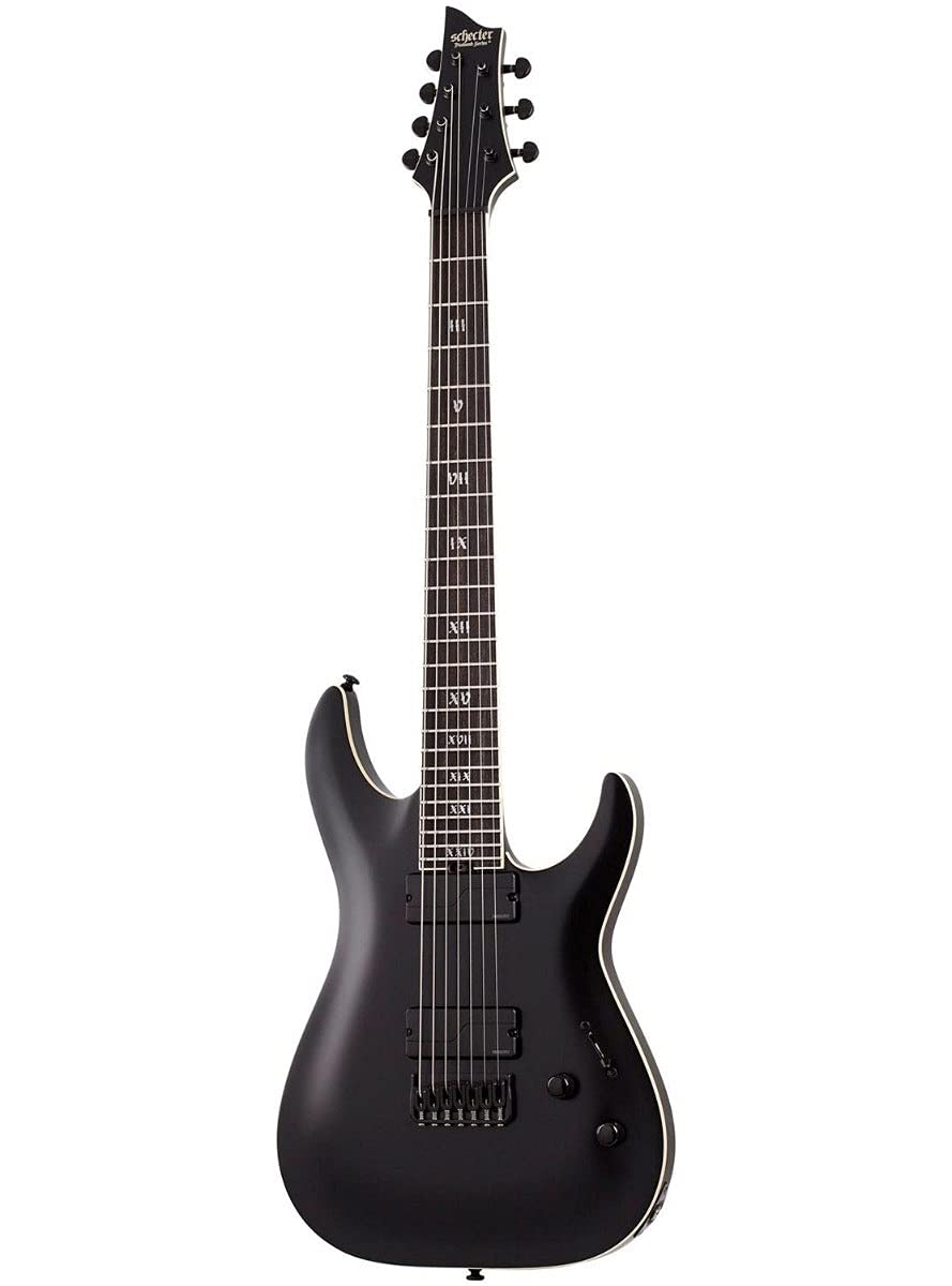 7弦ギター SCHECTER C-7 SLS ELITE EVIL TWIN Schecter C-7 SLS Elite Evil Twin - Satin Black : Amazon.co.uk