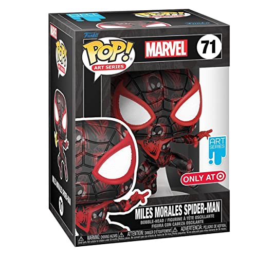 En Oferta Funko Marvel Miles Morales Spider-Man Pop! Vinilo Coleccionable Bobble-Head Edici N Limitada Exclusiva Serie Arte