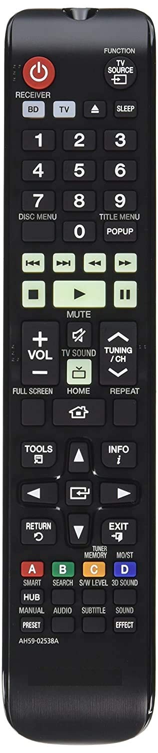 Isoelite Remote Compatible with Samsung Smart LED/LCD/HD TV & Blu Ray DVD Player Remote Control Model No :-AH59-02538A (Please Match The Image with Your Old Remote Control)