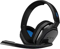 Headset ASTRO Gaming A10 para PlayStation, Xbox, PC, Mac - Preto/Azul