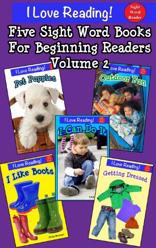 Sight Words (Set of 5 sight word beginning readers - Volume 2)
