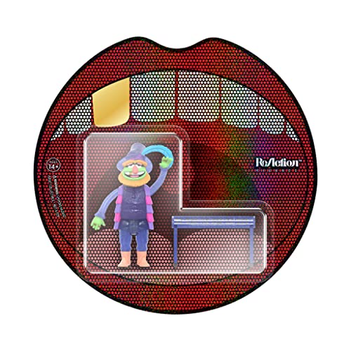 Super7 The Muppets Electric Mayhem Band Dr. Teeth (Glitter) - 3.75' Muppets Action Figure with Accessory Classic Cartoon Collectibles and Retro Toys