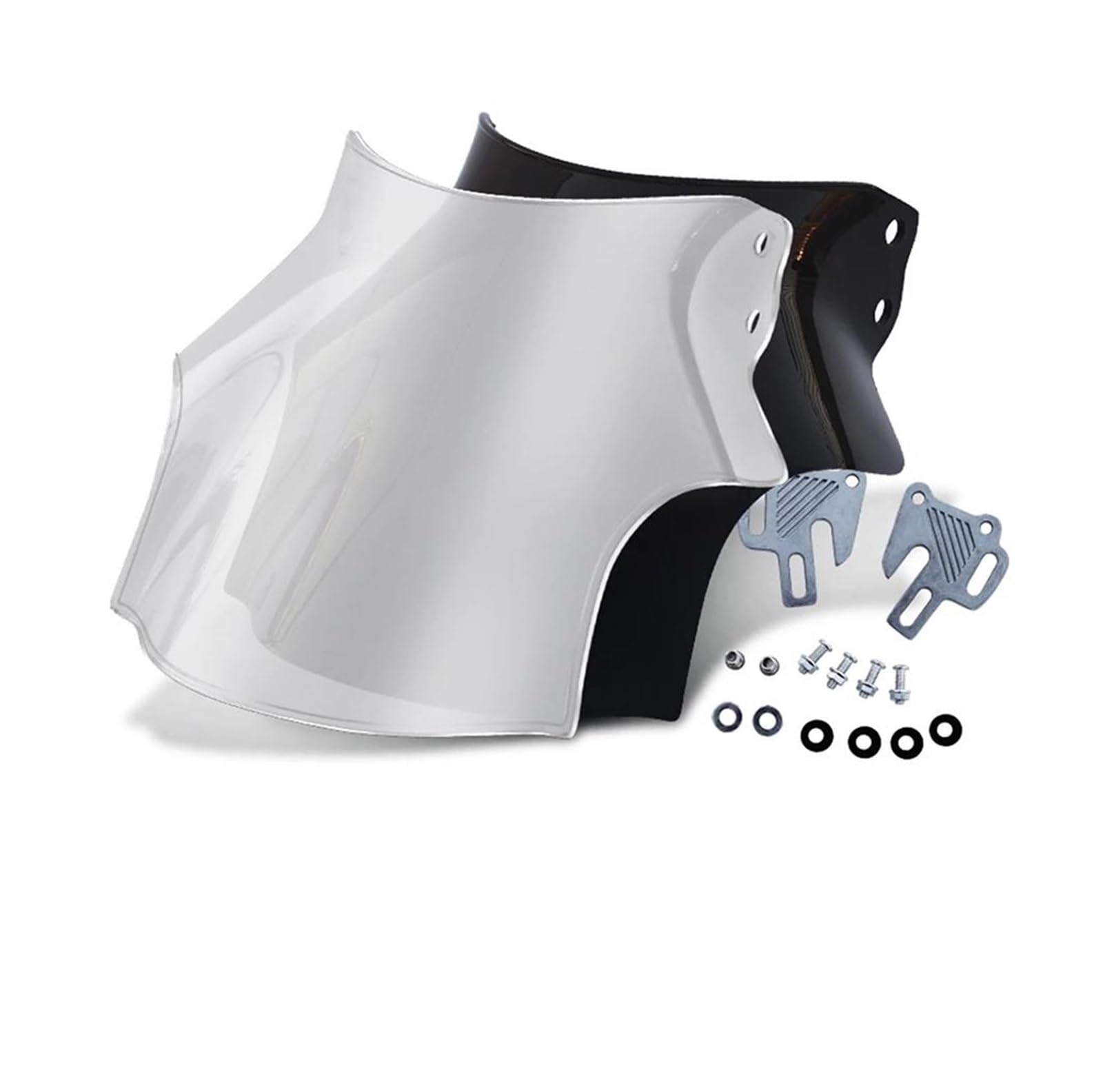 Spojler przedłużający szyba przednia Pasuje do Hornet CB400 CB600 CB750 CB900 CB919 CB250 przednia szyba motocykla okrągłe światła szyba przednia Osłona przedniej szyby Wiatr(1)