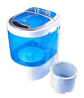 DMR Model -DMR 30-1208 Portable 3 kg 4 Star Single Tub Top Load Mini Washing Machine with 1.5 kg Dryer Basket (Blue) - with 1 year Spare Supply Warranty