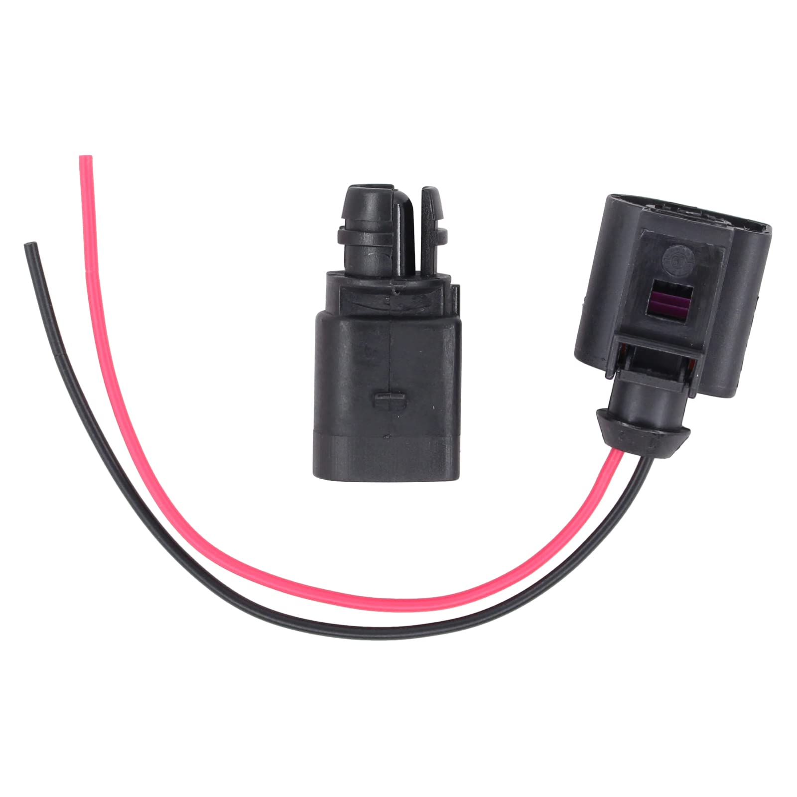 External Air Ambient Temperature Temp Sensor with Connector and Wires for Audi A3 A4 A5 A6