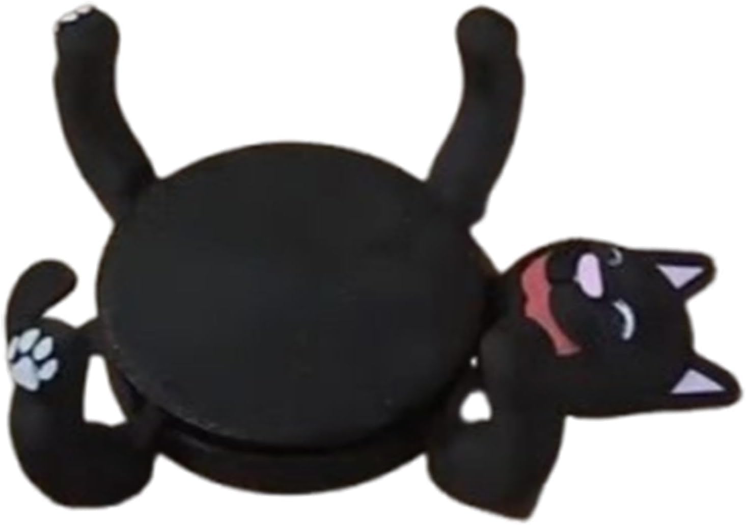 3D Print Cat Coasters, Funny Cats Cup Holder For Drinks, Creative Coasters Cat Mug Holder, Coffee Table Decor For Pet Lovers Black