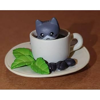 Amazon.co.jp: 仔猫珈琲 こねこコーヒー 猫雑貨 ガチャ
