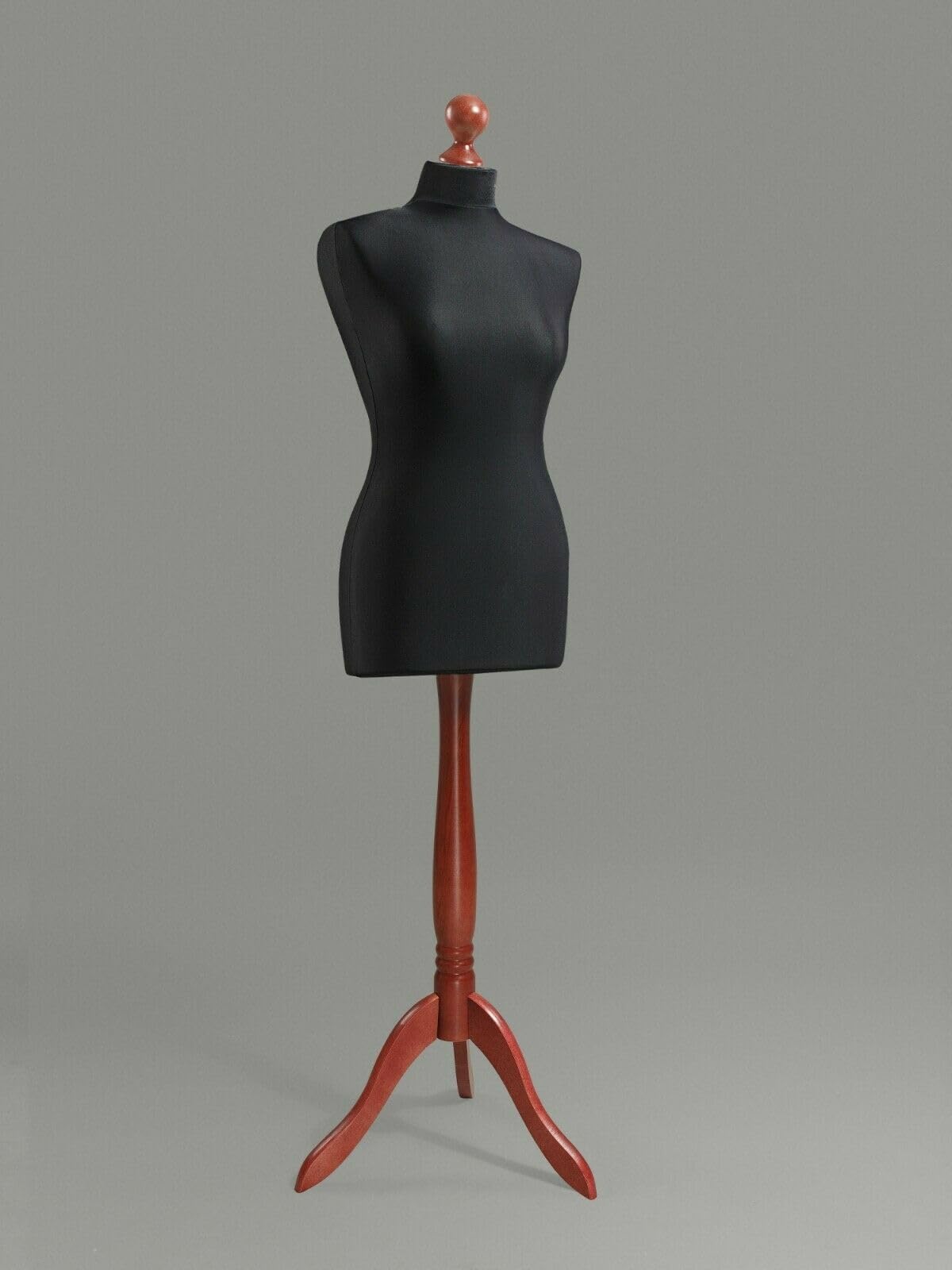 Schneiderpuppe | zum Probierpreis! | Größen S - XL (Female) | Torso Size: S (34-36) | Wechselbezug schwarz | Standfuss Calvados | Damen - Schaufensterpuppe